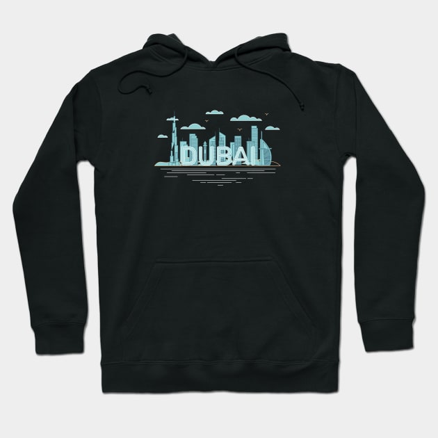 Dubai Hoodie by TambuStore